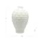 8" Scalloped DIY Ceramic Vase by Make Market®